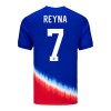 Maillot de Supporter Etats-Unis Reyna 7 Extérieur 2024 Pour Homme